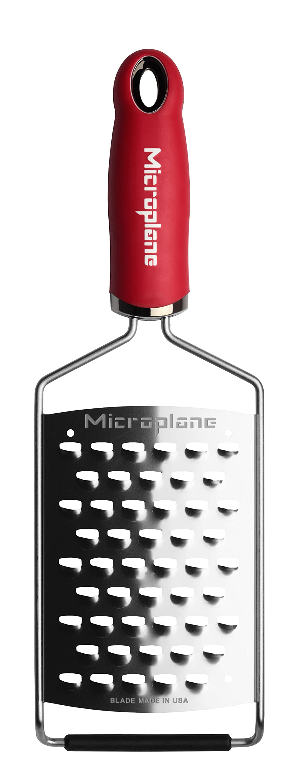 Microplane Gourmet Series Cheese Grater (Ultra Coarse, Red)