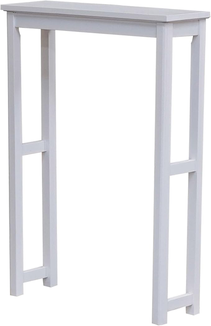 Dorset Over-the-Toilet Storage Shelf – 27" W x 37" H Space Saver Rack with Single Open Shelf for Towels & Toiletries – Minimalist Modern Design & Easy Assembly Bathroom Organizer by Alaterre Furniture