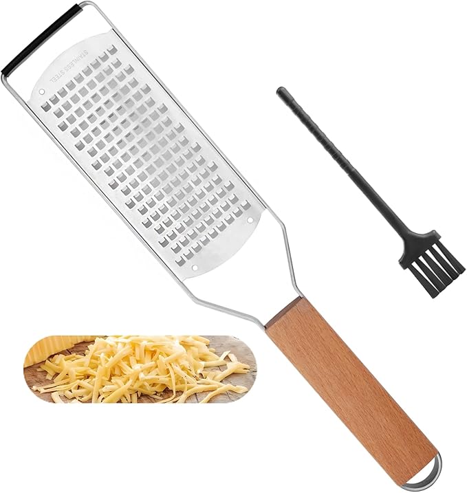 SHIKORI Professional Cheese Graters for Kitchen Stainless Steel-3 Pcs