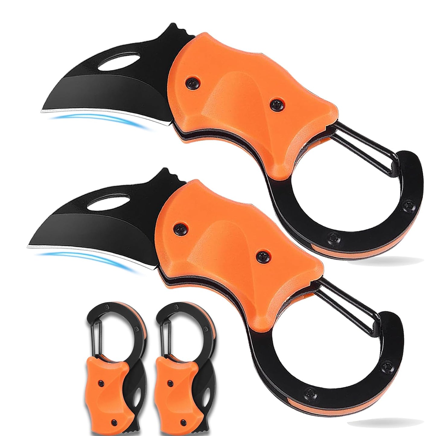 EILIKS 2 Pack Small Pocket Knife Fathers Mothers Dad Mom Day Gifts for Men Women from Daughter Wife Husband Son, EDC Knives Anniversary Birthday for Him Her, Cool Gadgets Stocking Stuffers