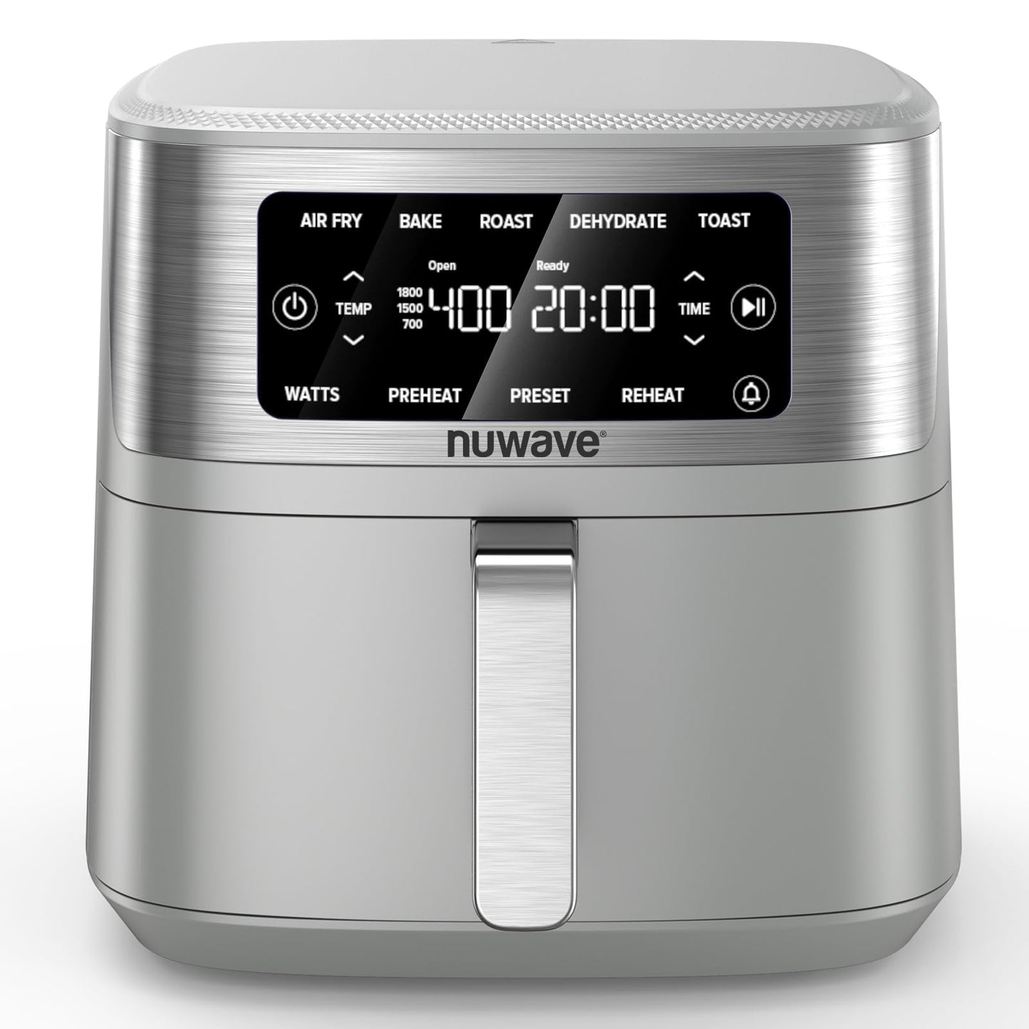 Nuwave Brio Plus 7QT Air Fryer, Extra Crispy Results w/Less Oil, PFAS-Free