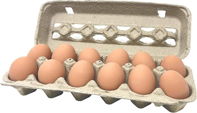 Pecking Order Paper Pulp Egg Cartons - 12 Pack