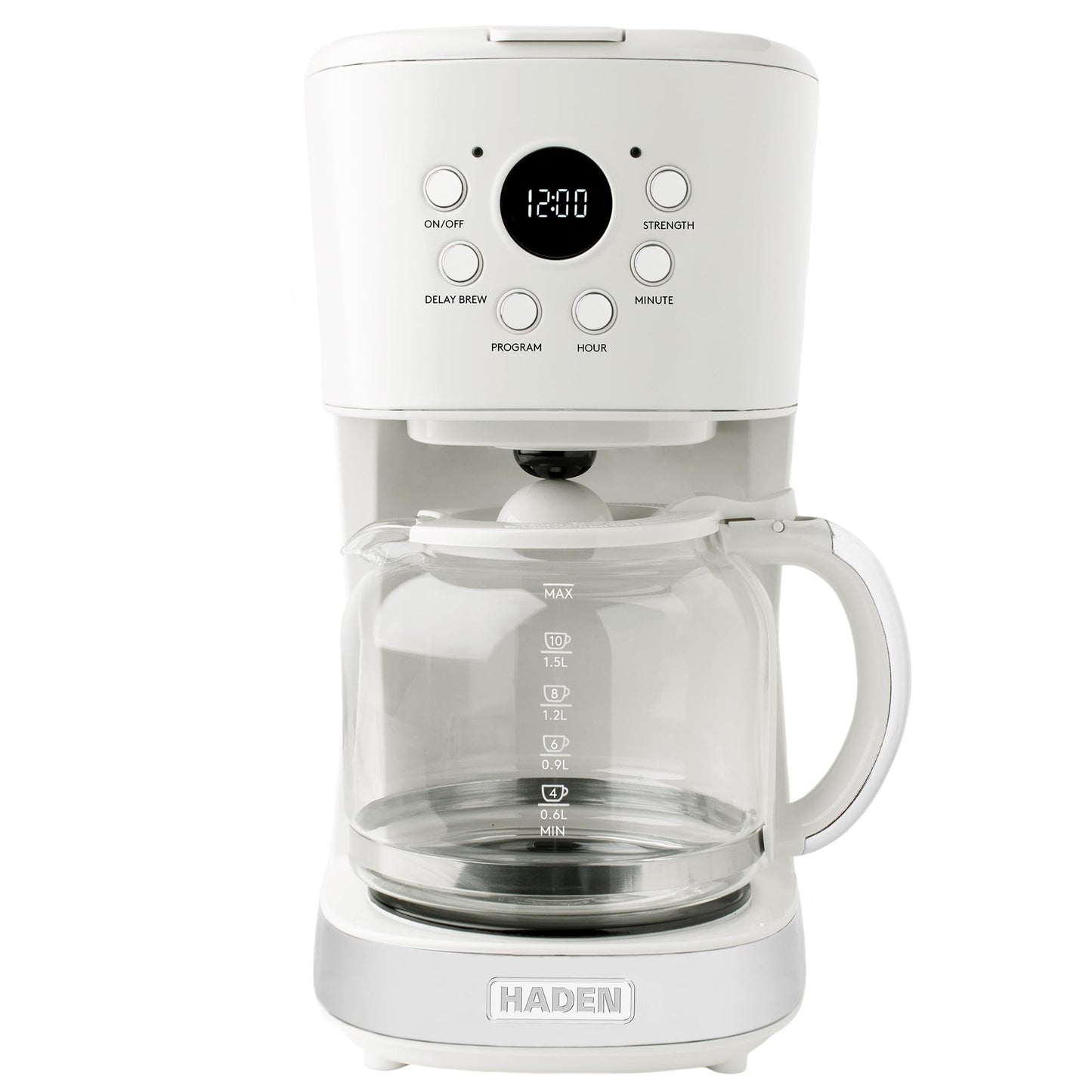 HADEN Coffee Machine, 12 Cup Programmable Drip Coffee Maker