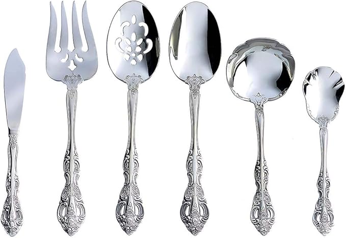 Oneida Michelangelo Dinner Forks Silverware Set for 4, Flatware