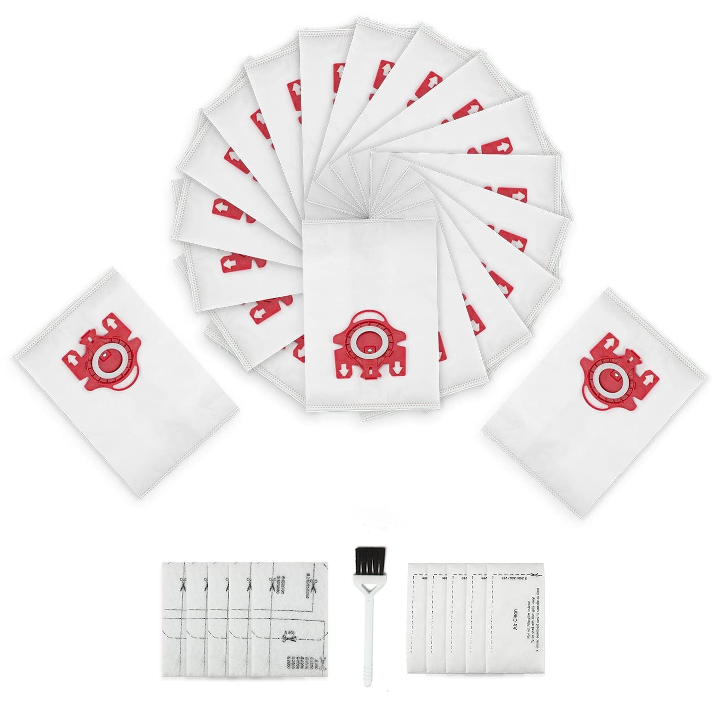 3D Airclean Dust Bags Replacement for Miele FJM Vacuum Compact C2