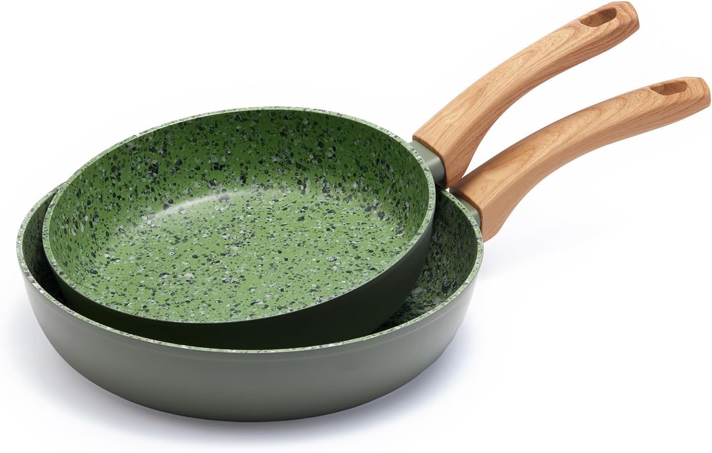 Jovire 11" Nonstick Skillet | PFAS-Free | Induction | Non-Toxic, Green