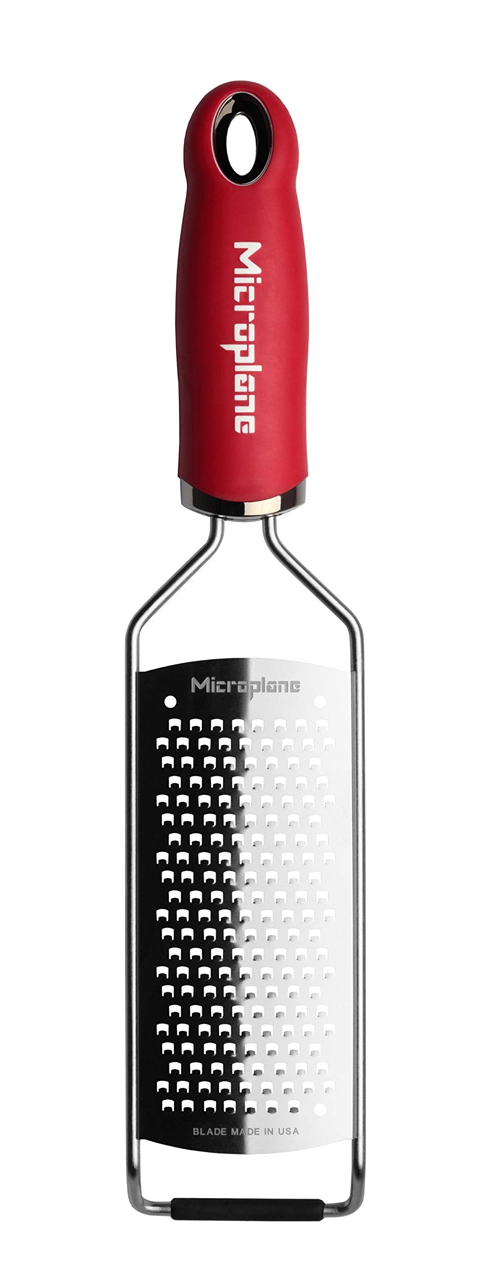 Microplane Gourmet Series Cheese Grater (Ultra Coarse, Red)