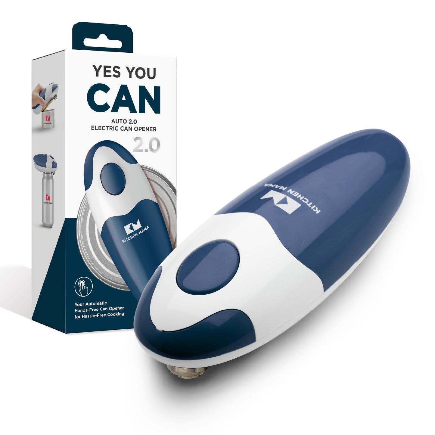 Kitchen Mama Auto 2.0 Electric Can Opener, Red
