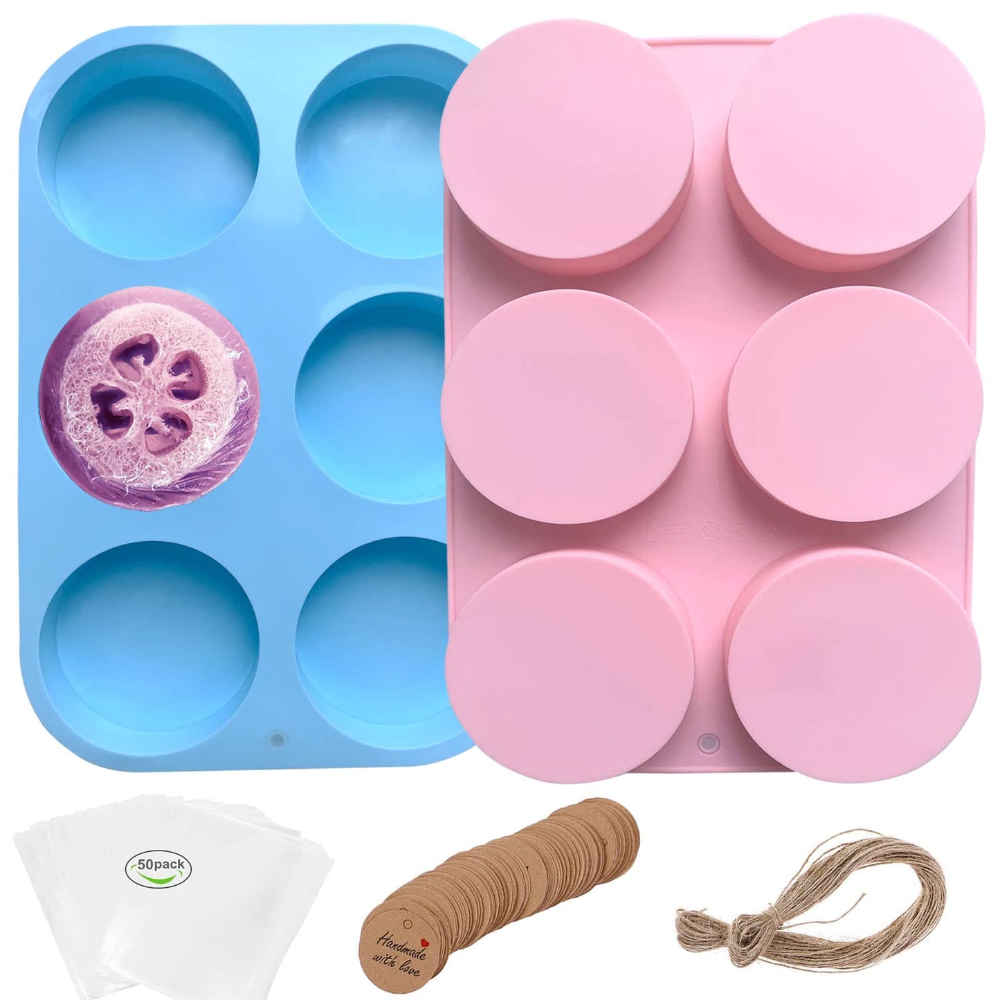 Honeycomb Soap Molds-Silicone Molds for Soap 3D Bee Soap Molds