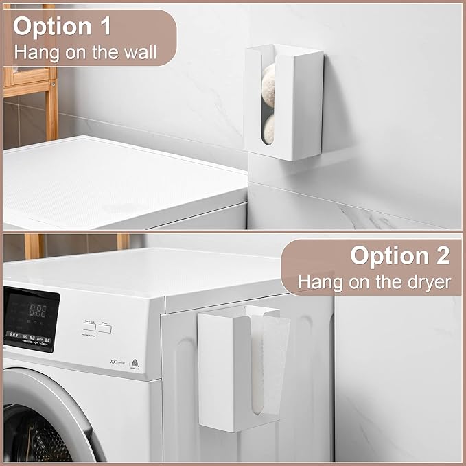 Magnetic Dryer Sheet Holder for Laundry Room,Metal Dryer Sheet Container,Dryer Sheet Dispenser for Laundry Room Organizition,Wall Dryer Sheet Box,Fabric Sheet Holder,Laundry Detergent Sheets Dispenser
