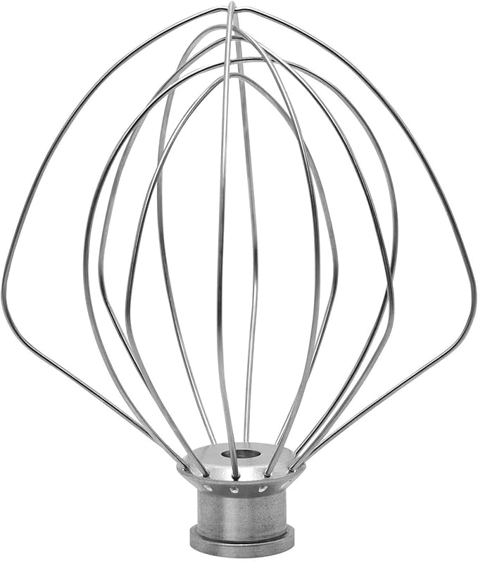 KITCHPOWER K45WW 6-Wire Whip for KitchenAid 4.5/5-Qt Tilt-Head Stand Mixer