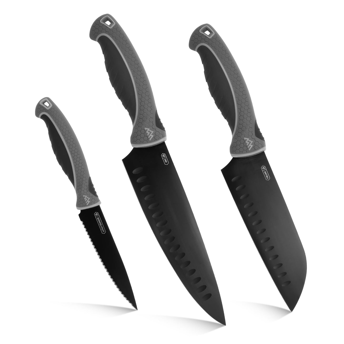 OUTDOOR EDGE ErgoMax Brisket Slicing Knife - Razor Sharp Blade, Premium Titanium-Coated Steel Blades, Ergonomic Handle, Multifunction Carving Knife for Meat Cutting