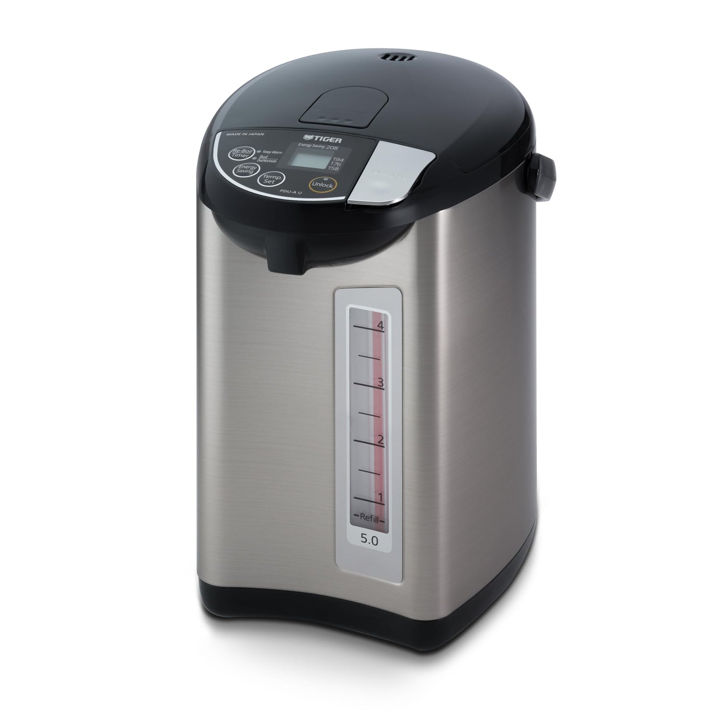 Tiger PDU-A40U Electric Water Boiler and Warmer (135 oz, Black)