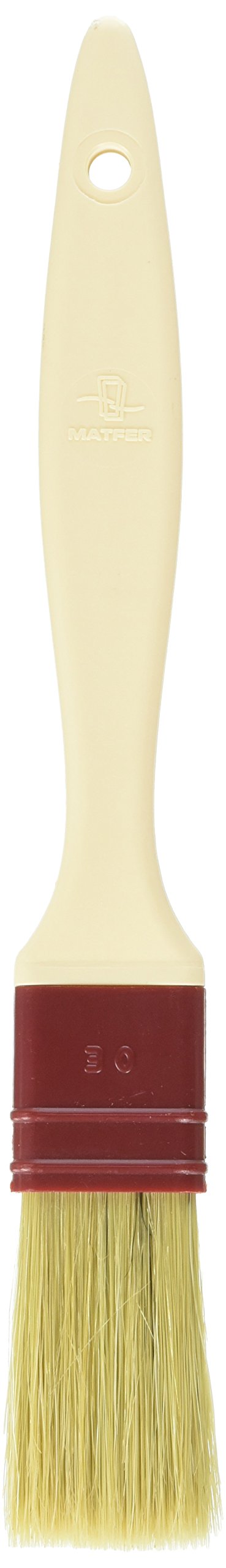 Matfer Bourgeat Natural Pastry Brush, Flat, 1 1/2"