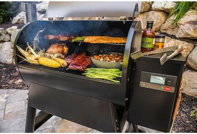 Traeger Pro 780 Wood Pellet Grill & Smoker, 780 Sq In, WiFi