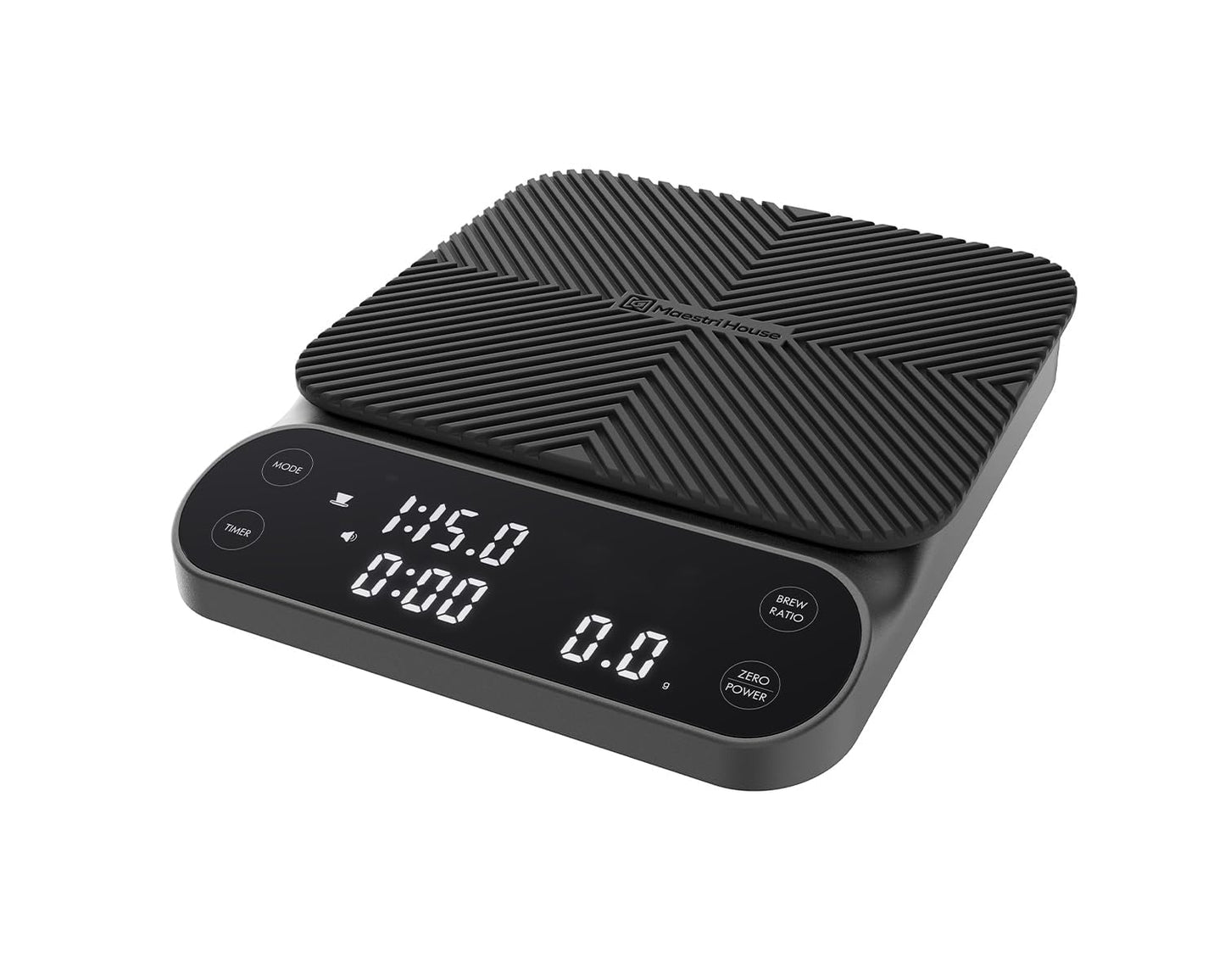 Maestri House S3 Pour Over Coffee Scale with Timer, 3kg/0.1g