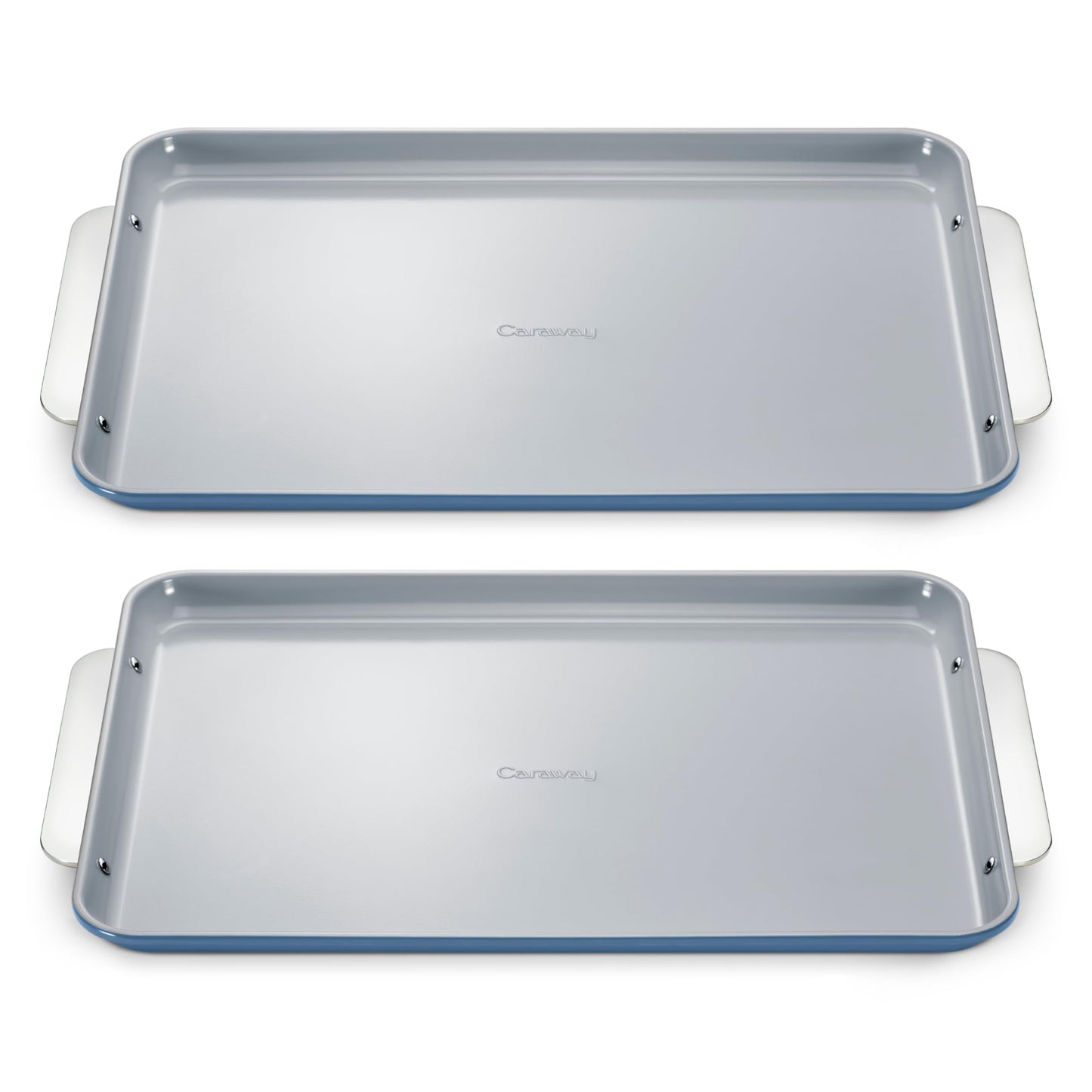 Caraway Non-Stick Ceramic Small Baking Sheet Duo