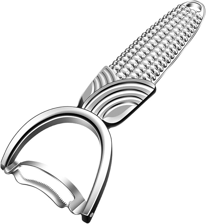 AUPJICX Corn Peeler for Corn on the Cob,2026 Upgraded corn cob stripper tool,Corn on the Cob Remover,Corn Cob Stripper tool Easy to Clean,Sweet Corn Cutter,Corn Cob Peeler