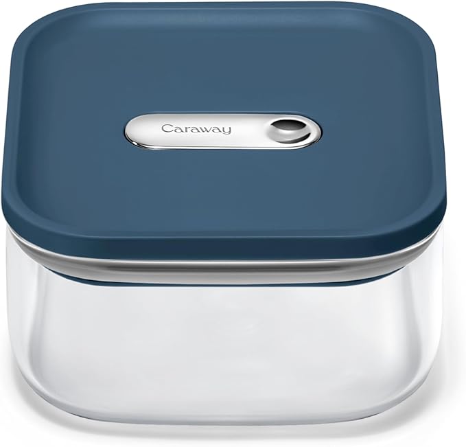 Caraway 4 qt Glass Airtight Food Storage Container with Lid