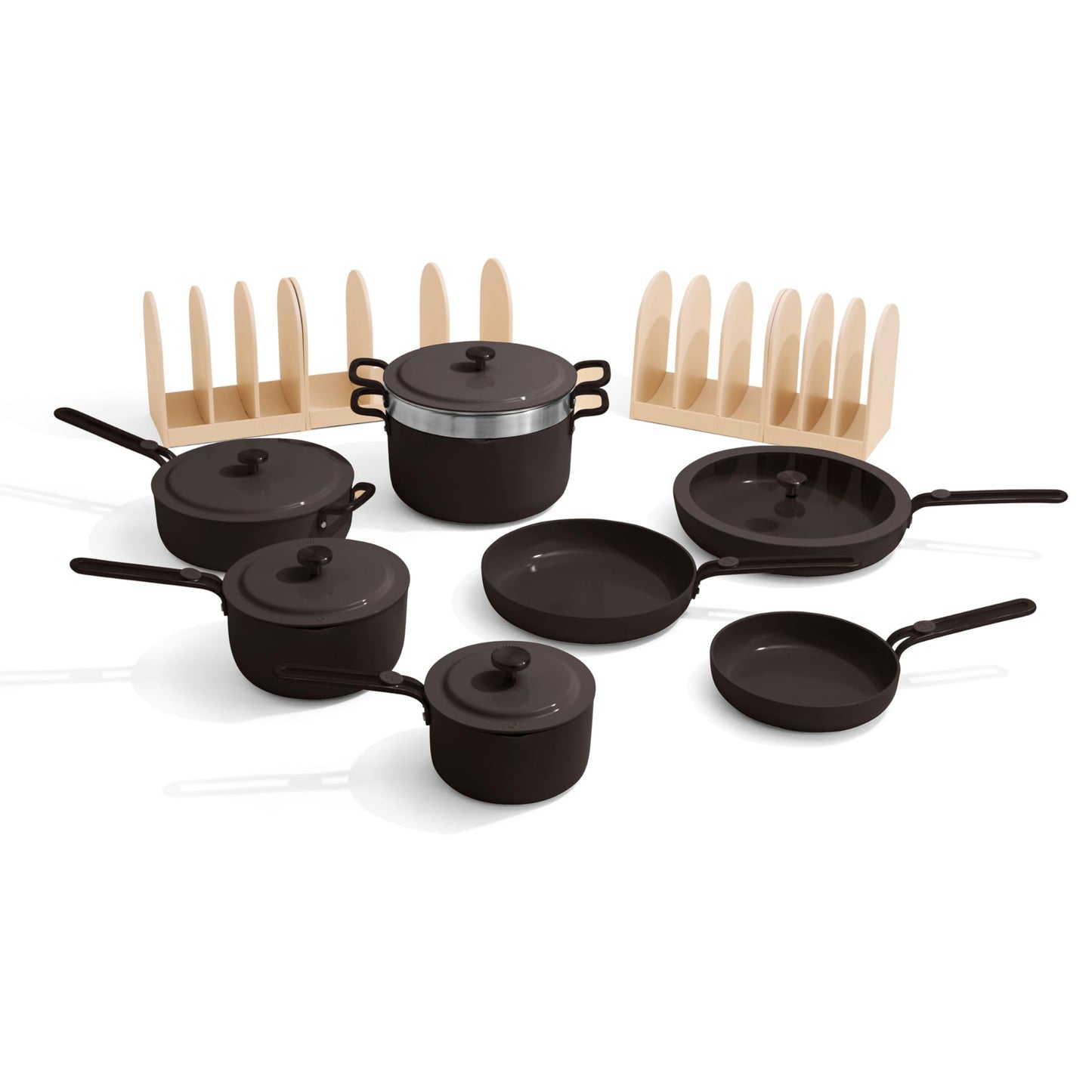 Our Place Essentials Complete Cookware Set, 11-Piece Ceramic Cookware Set