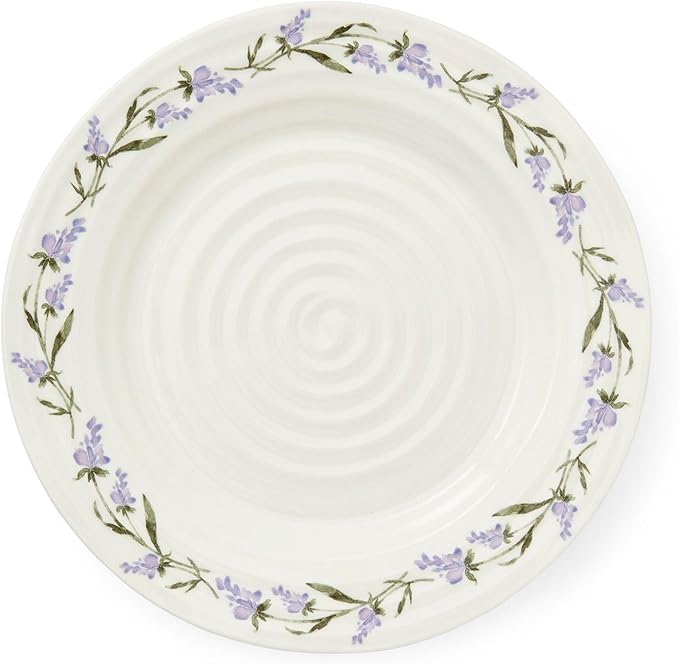 Portmeirion Sophie Conran Lavandula Side Plate - White, Set of 4