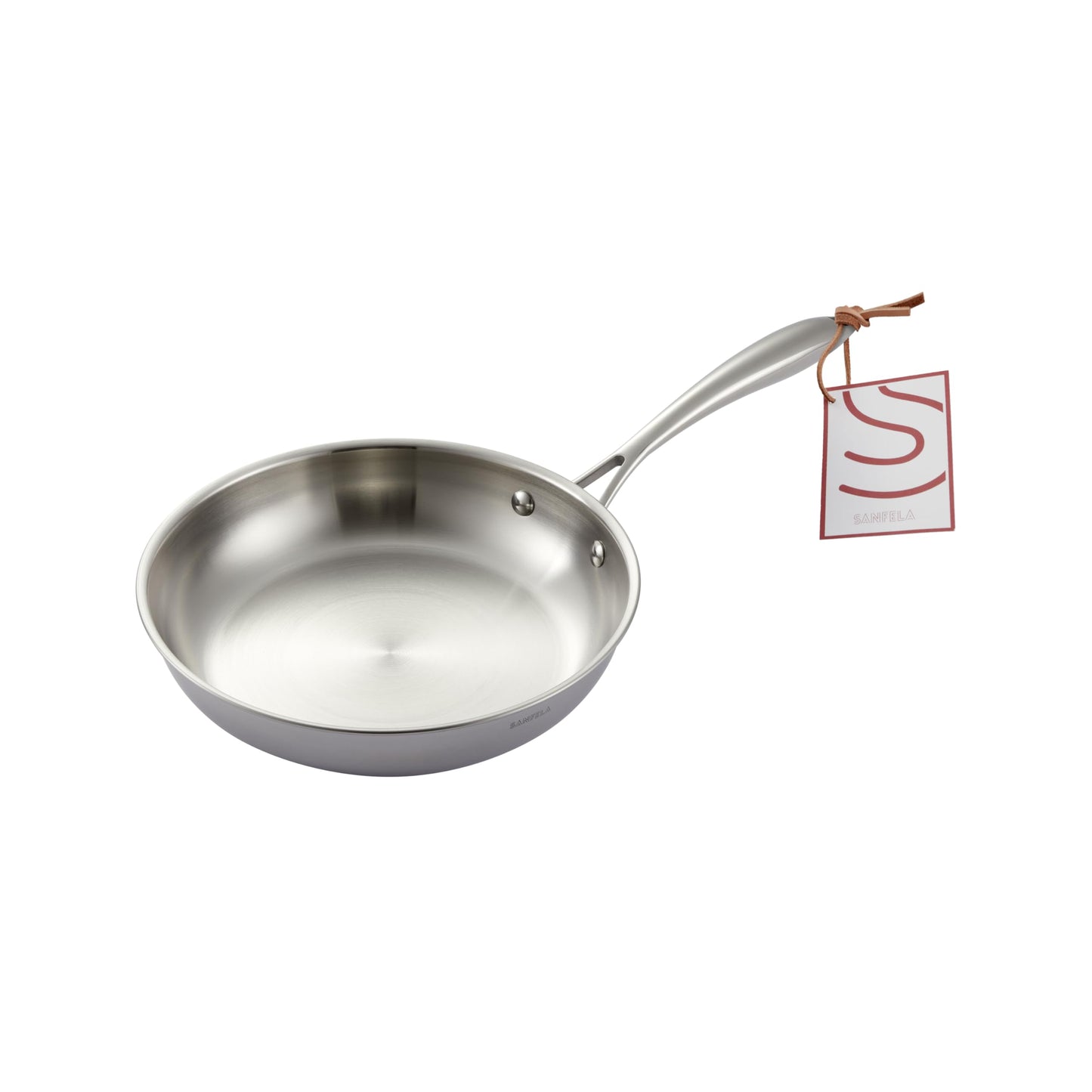 SANFELA 10 Inch Stainless Steel Frying Pan
