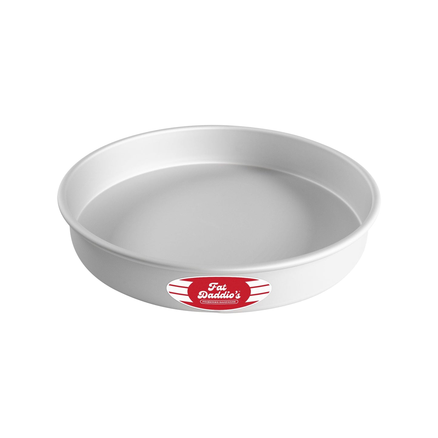 Fat Daddio's Anodized Aluminum Round Cake Pans, 2 Piece Set, 5 x 2 Inch