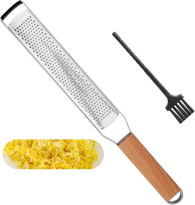 SHIKORI Professional Cheese Graters for Kitchen Stainless Steel-3 Pcs