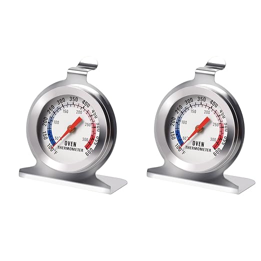 Oven Thermometer for Electric/ Gas Oven, Grill Smoker Thermometer