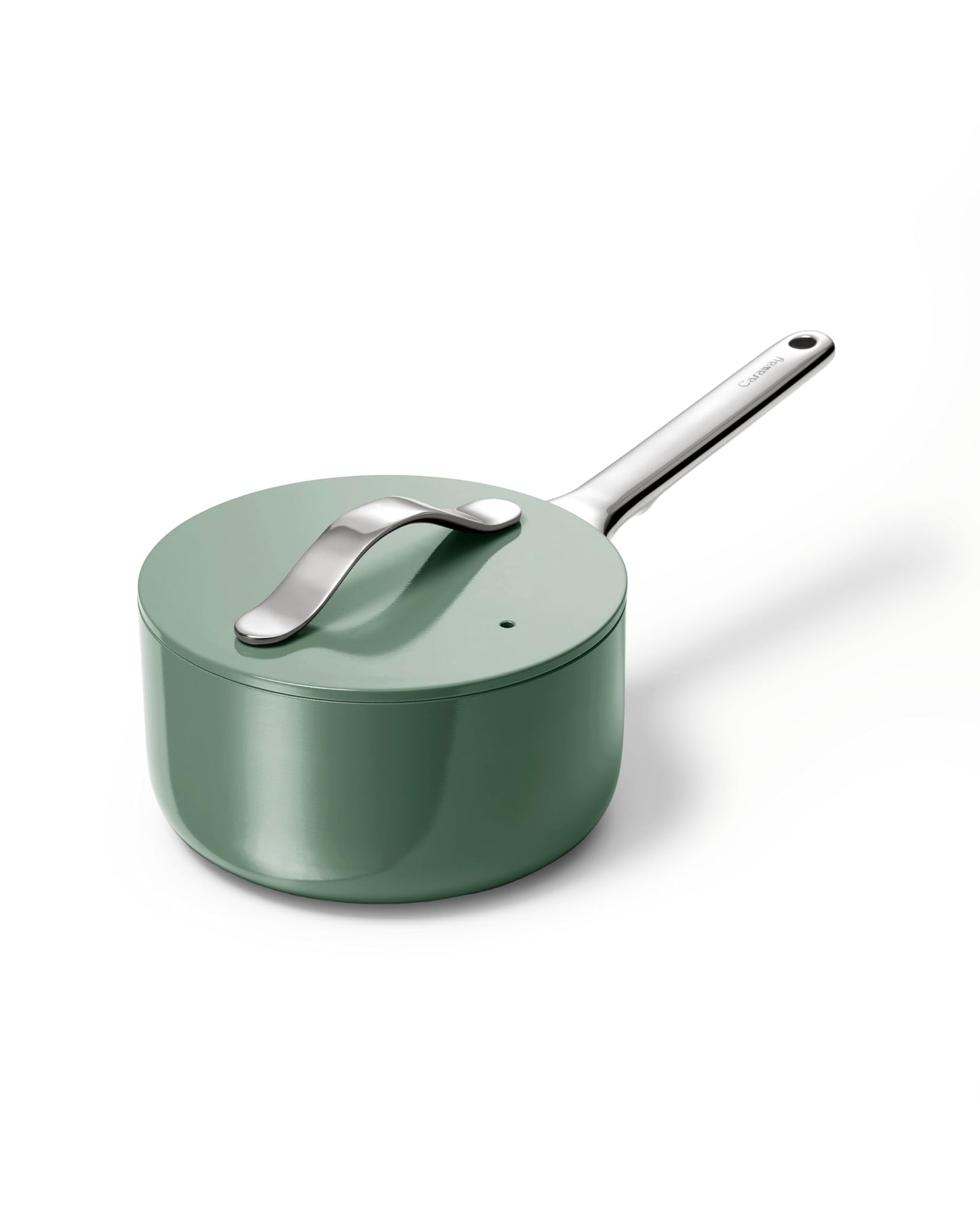 Caraway Non-Stick 1.75 qt Ceramic Sauce Pan with Lid