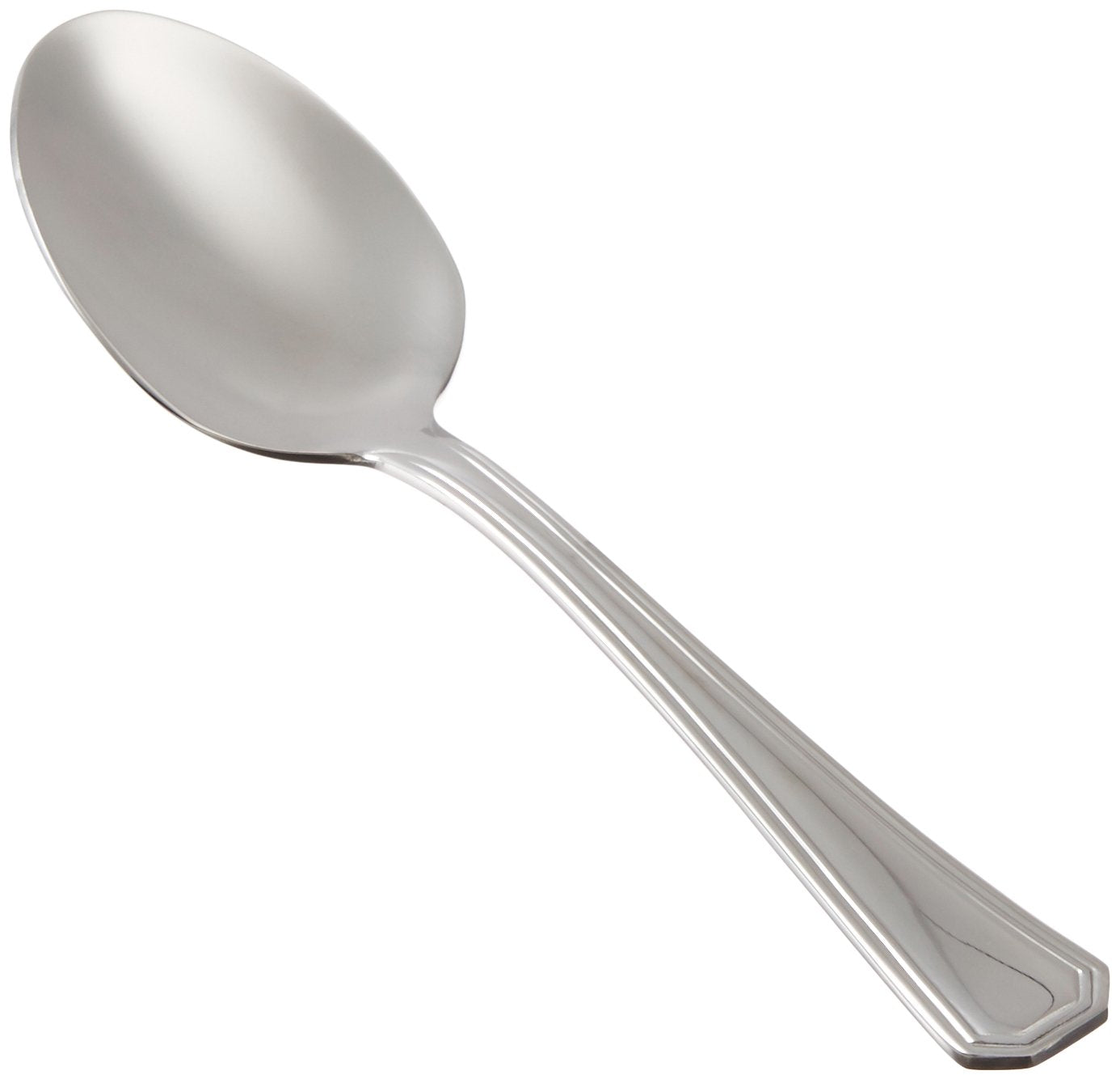 Winco 8 3/4" Silver Victoria Stainless Steel Tablespoon (Set of 12)