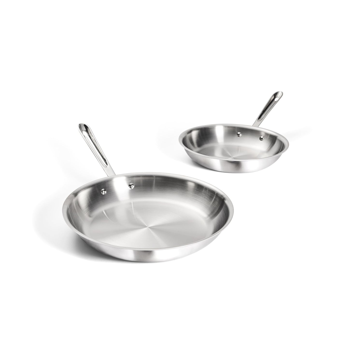 All-Clad D3 Stainless Steel 2-Piece Cooking Set, Made in the USA