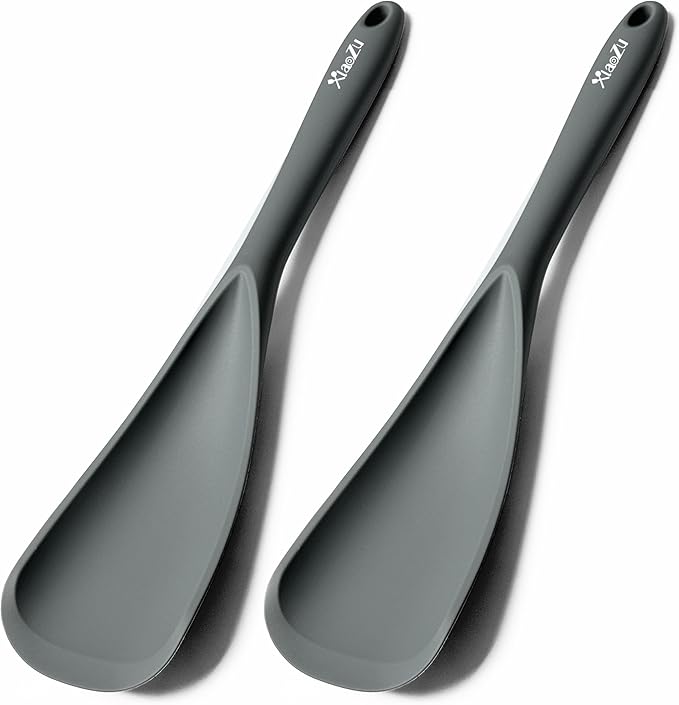 Silicone Cooking Spoon Spatula For Non-stick Cookware,12.6" Starry Blue
