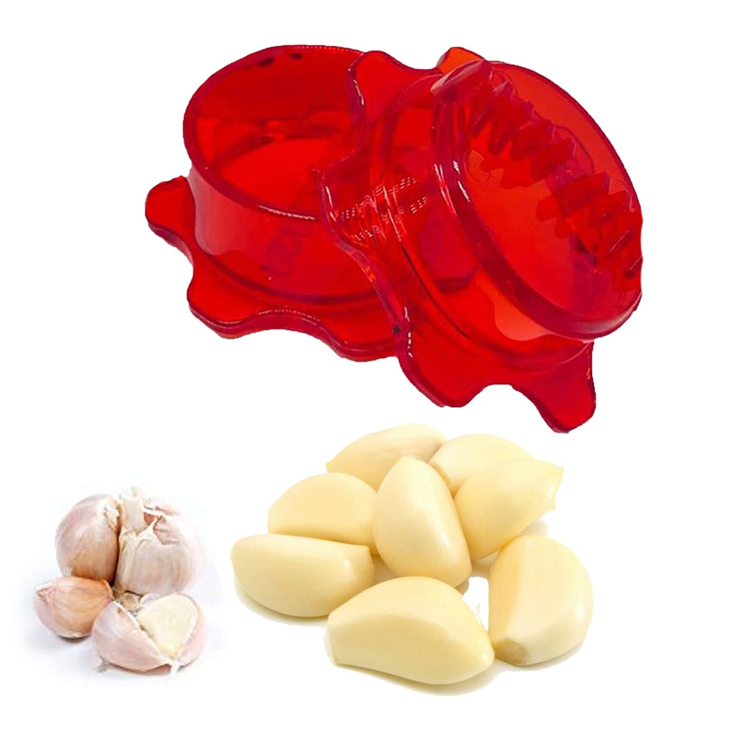 Angel’s Peel Lounge Garlic Mincer (Clear)