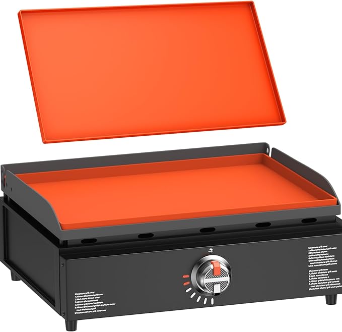 rumlick 22" Silicone Griddle Mat for Blackstone Heavy Duty Grill Top Cover