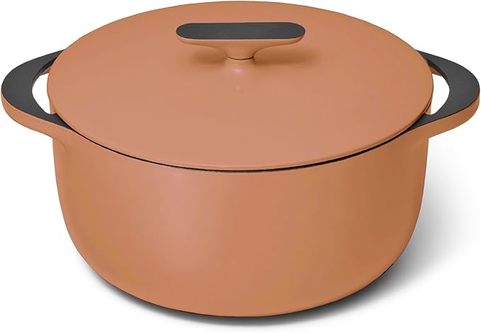 Caraway Enameled Cast Iron Oval Dutch Oven