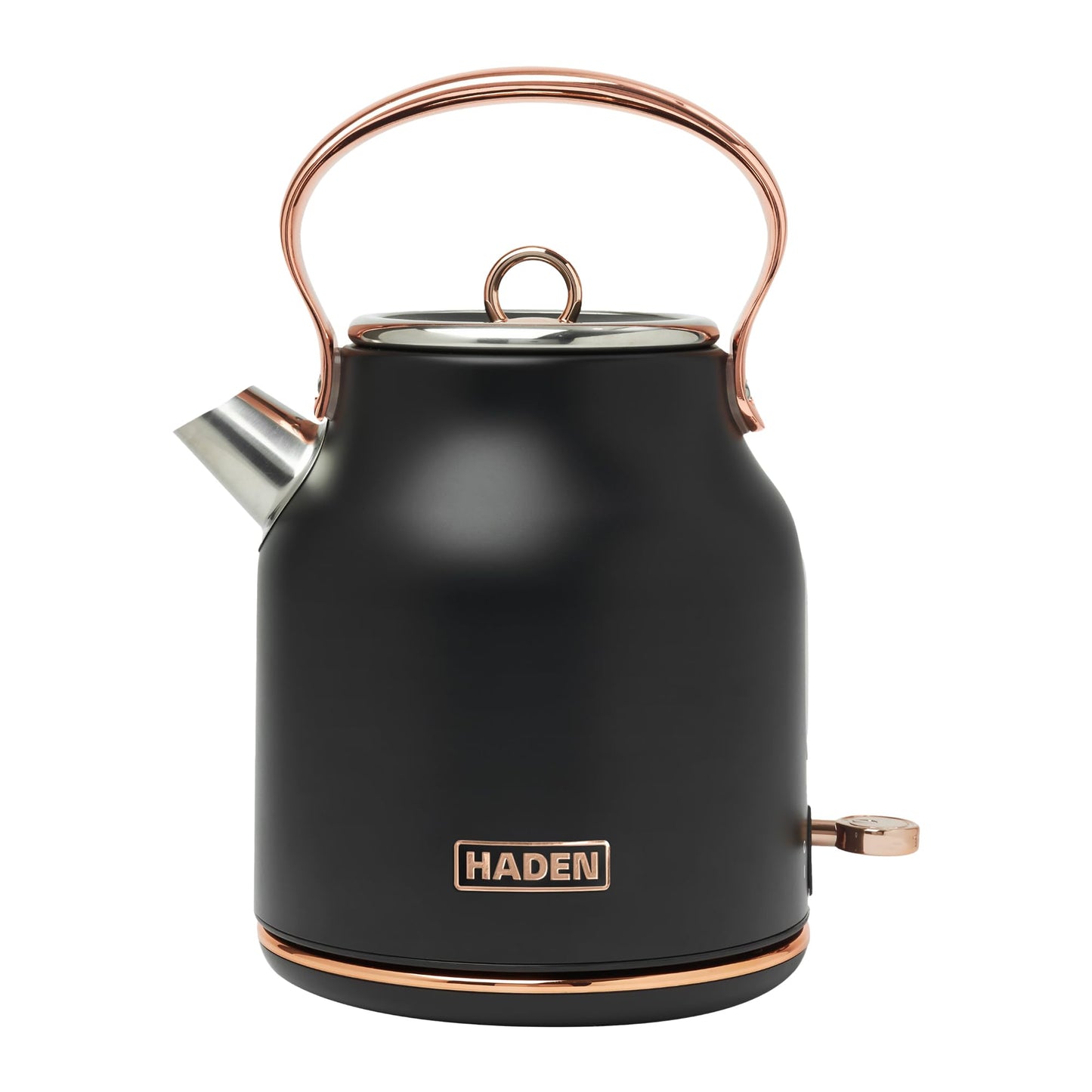 Haden Heritage 1.7 Liter Stainless Steel Electric Kettle, Hot Water Kettle