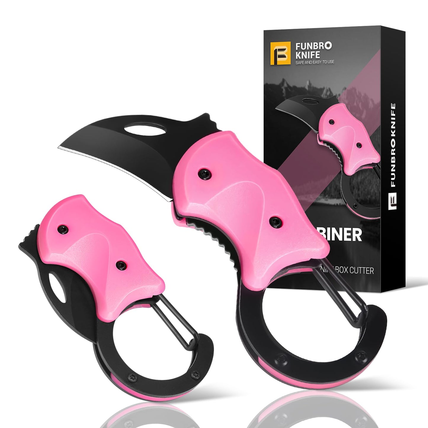 FUNBRO 2 Pack Small Pocket Knife Gifts for Men & Women