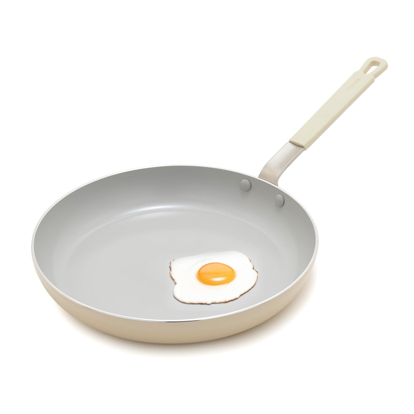 GreenPan x Bobby Flay 10" Diamond Ceramic Nonstick Frying Pan, Cream White