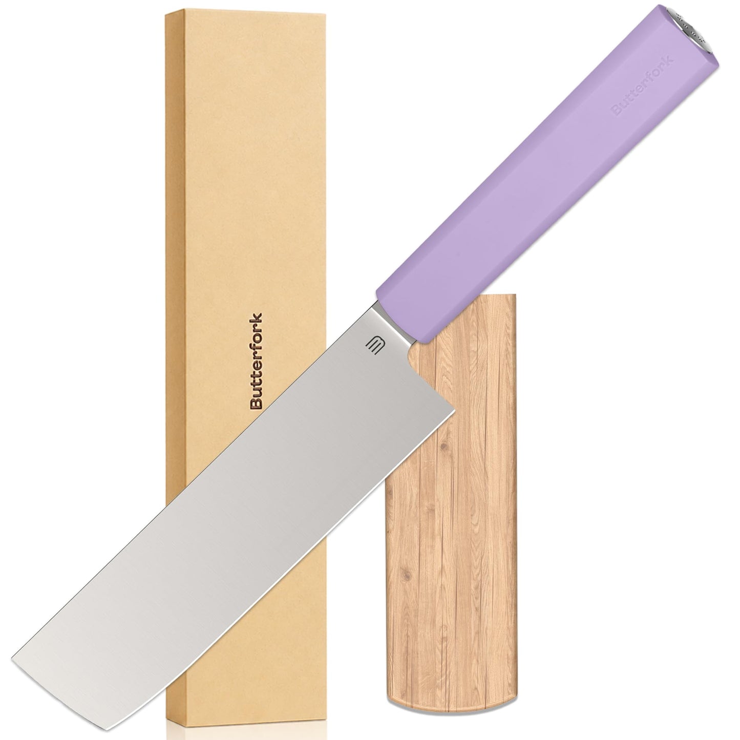 8 Inch Chef Knife, Kitchen Knife with AR-RPM9 Steel & Ergonomic ABS Handle