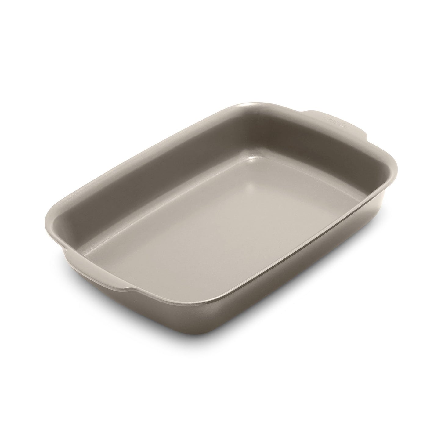 GreenPan Premiere Ovenware Healthy Ceramic Nonstick 13" x 9" Rectangular Baking Pan, Cast Aluminum Bakeware, Warp-Free, Oven and Broiler safe to 600F,Dishwasher Safe, PFAS-Free, Gray