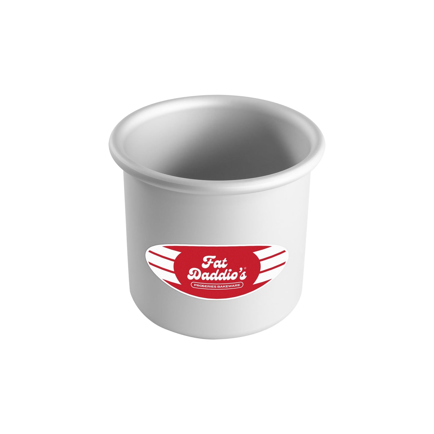 Fat Daddio's Anodized Aluminum Round Cake Pans, 2 Piece Set, 5 x 2 Inch