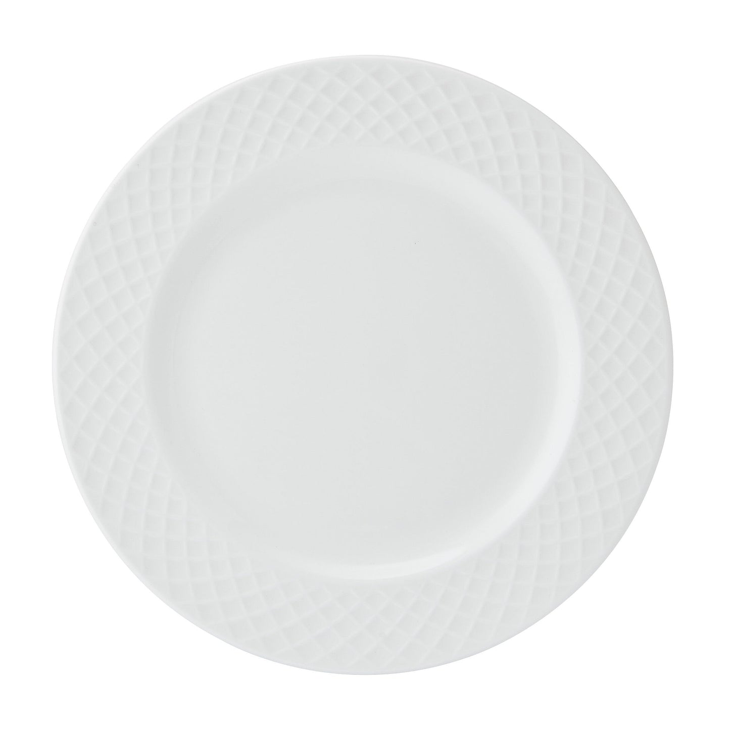 Mikasa Trellis Bone China Lightweight Chip Resistant 40 Piece Dinnerware Set, Service for 8
