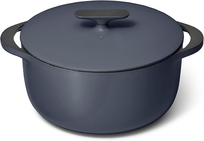 Caraway Enameled Cast Iron Oval Dutch Oven