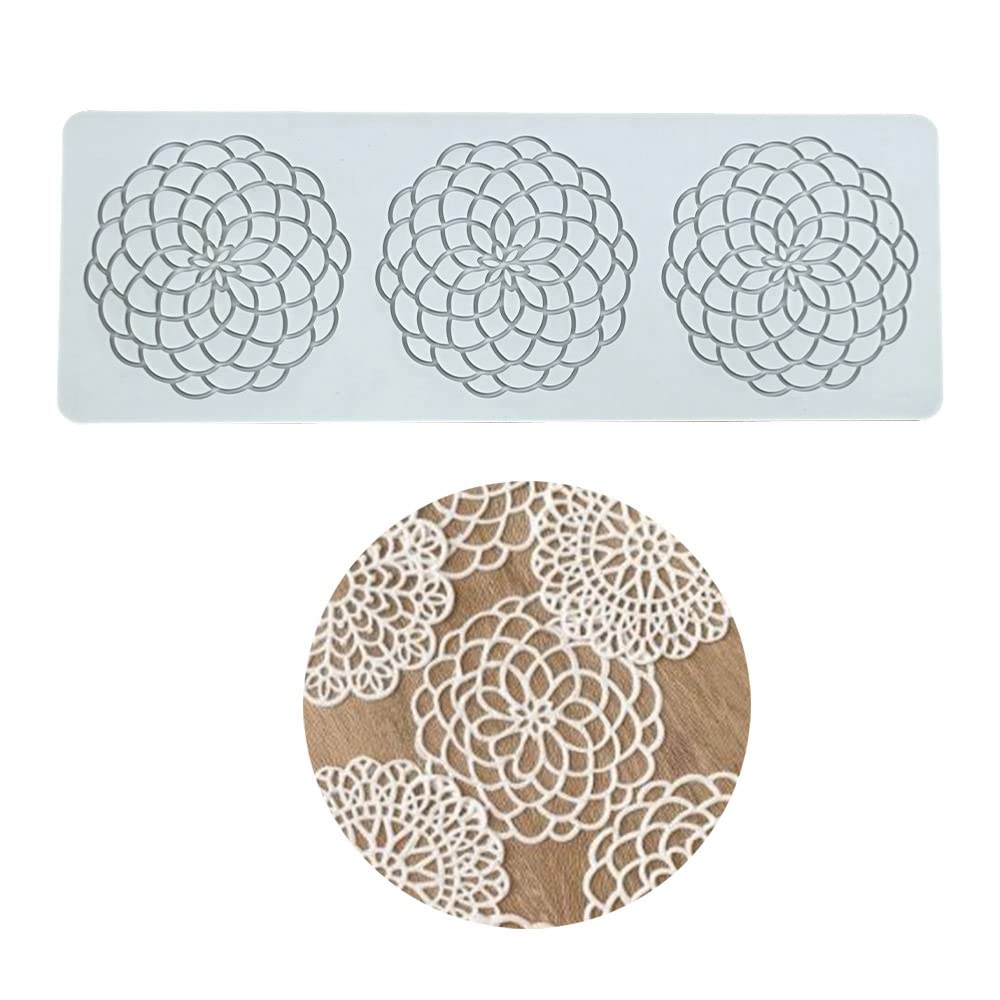 Silicone Molds 3D Hollow Leaf Chocolate Molds Honeycomb Bee Candy Mold Flower Pattern Fondant Mold Cake Topper Sugar Craft Decoration (H_Fish Bone_9.2 * 2.2 * 0.2inch)