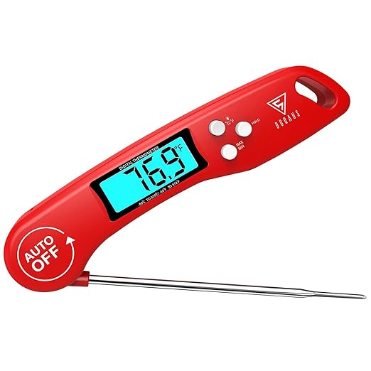 DOQAUS Digital Meat Thermometer, Instant Read Food Thermometer for Cooking