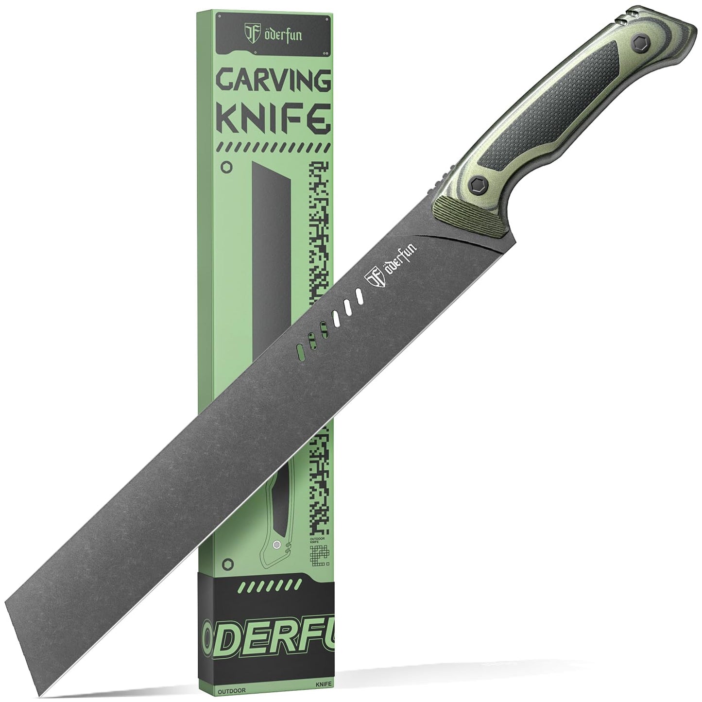 ODERFUN Kitchen Utility Knife, 5.5 Inch Chef Knife, Ergonomic G10 Handle