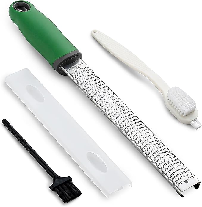 Koythin Black Handle Lemon Zester Cheese Grater Tool