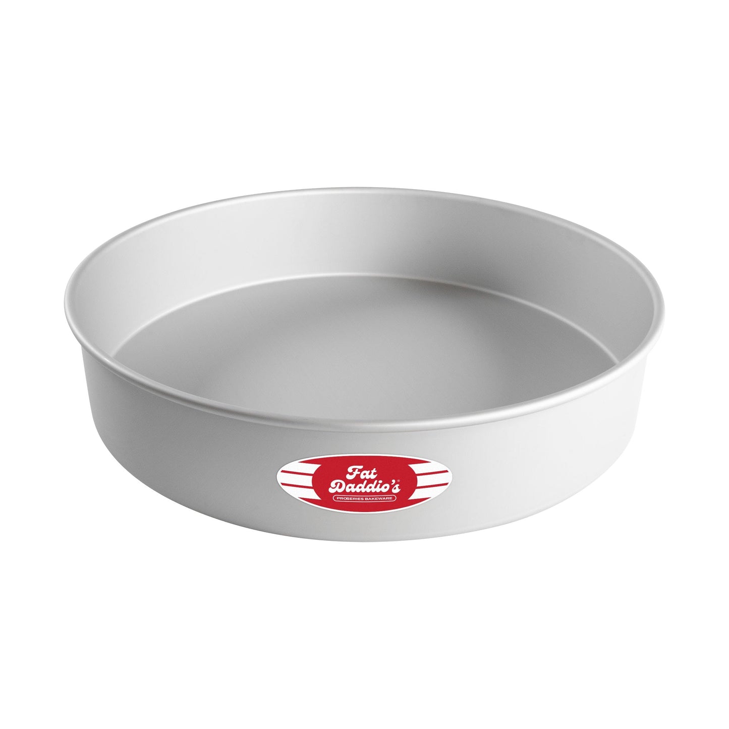 Fat Daddio's Anodized Aluminum Round Cake Pans, 2 Piece Set, 5 x 2 Inch