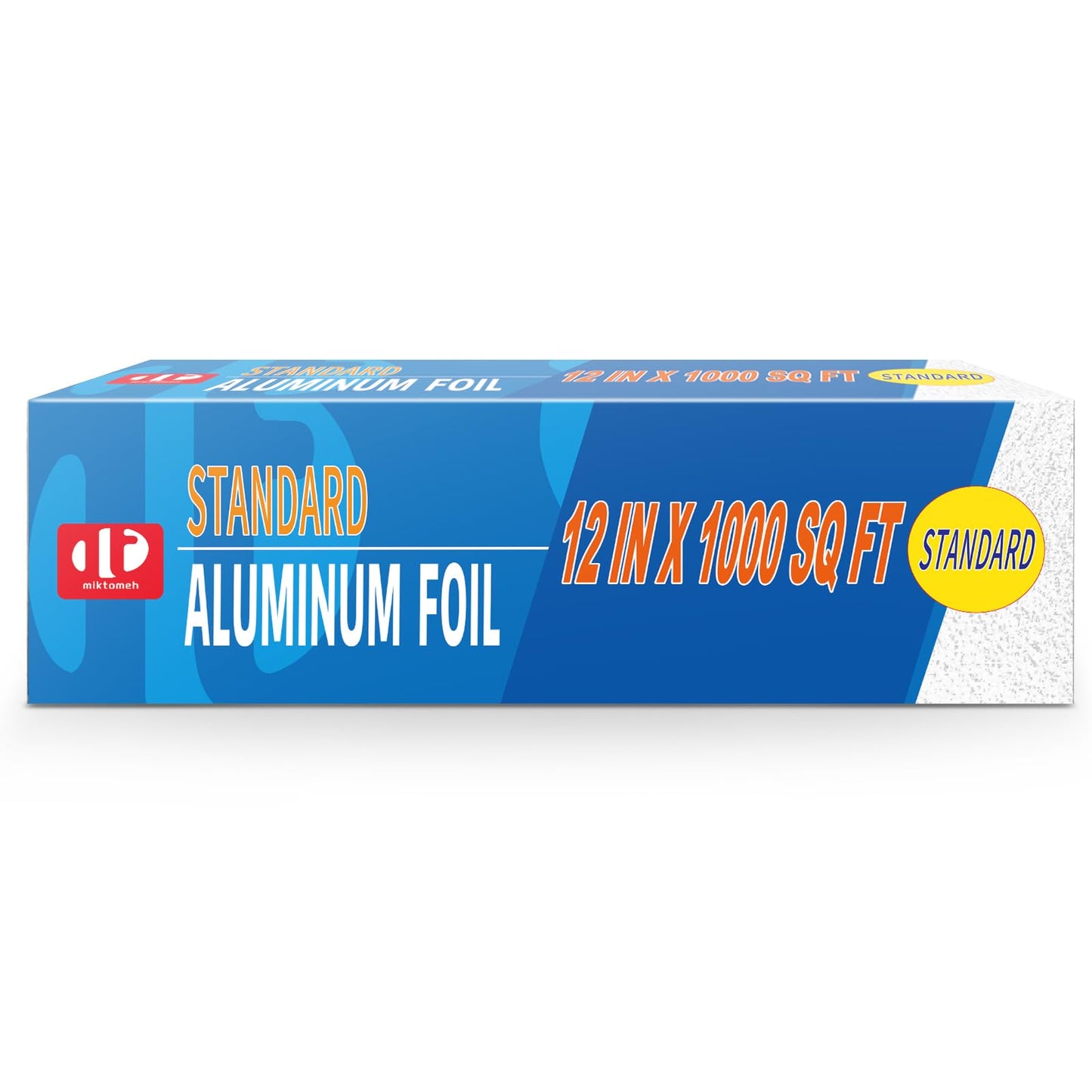 Miktomeh Standard Aluminum Foil 12" x 500 Sq Ft